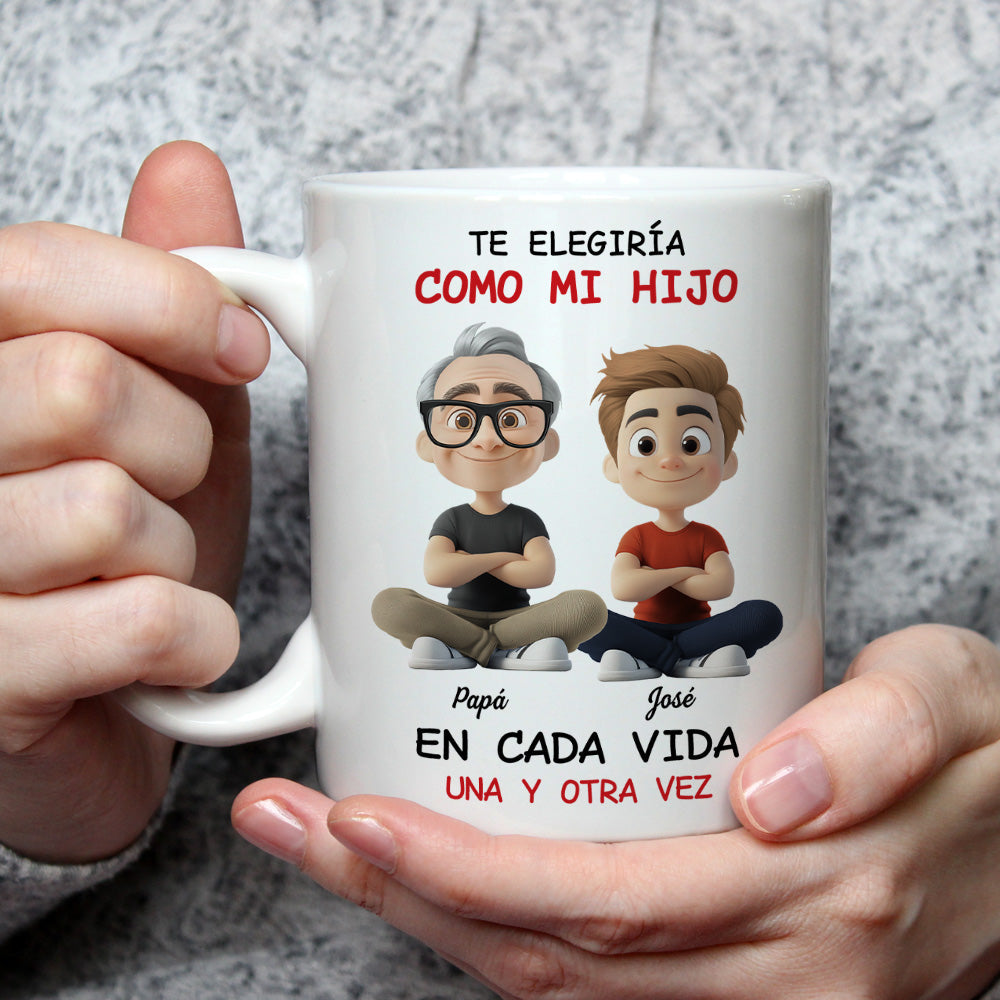 Custom Christmas & Birthday Gift for Son • Always Choose You My Son 2 - Personalized Coffee Mug