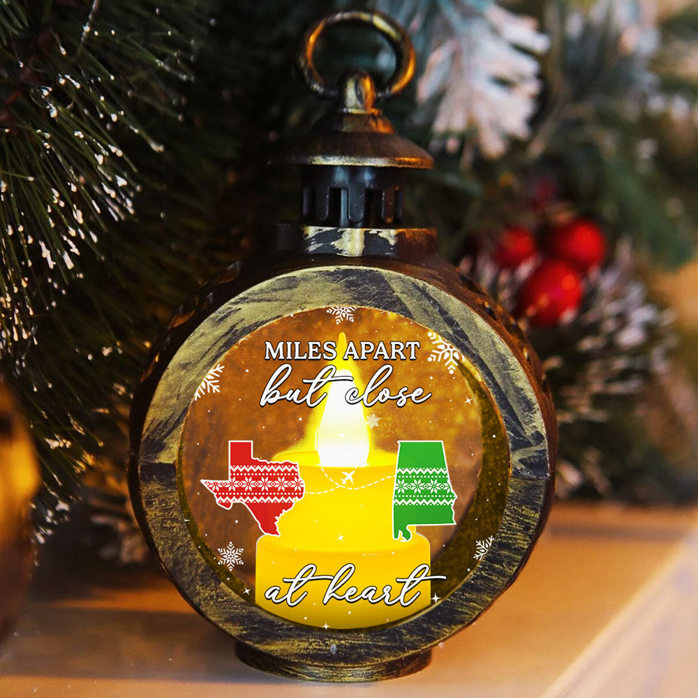 Custom Family Christmas Gifts, Holiday Decor • Home Is Where - Personalized Christmas Lantern