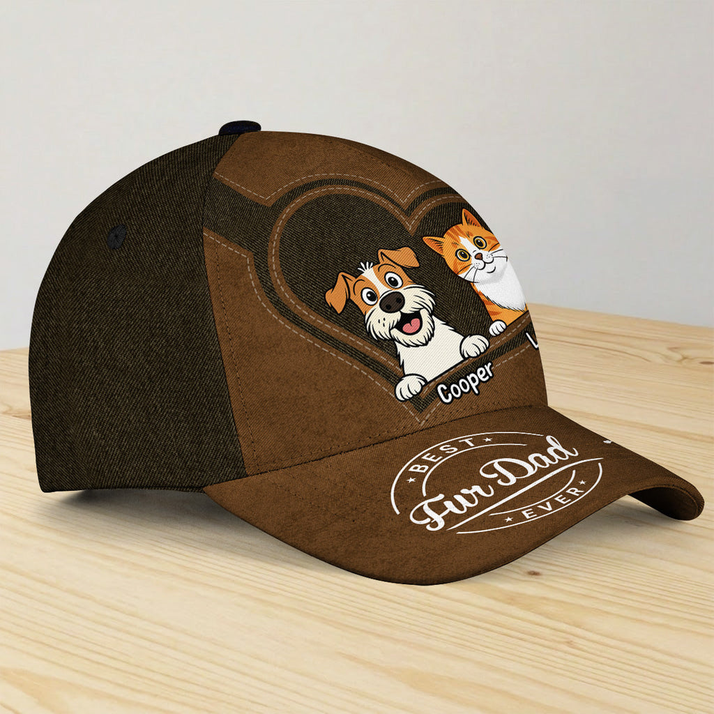 Happiness Starts With Pet- Personalized Classic Cap