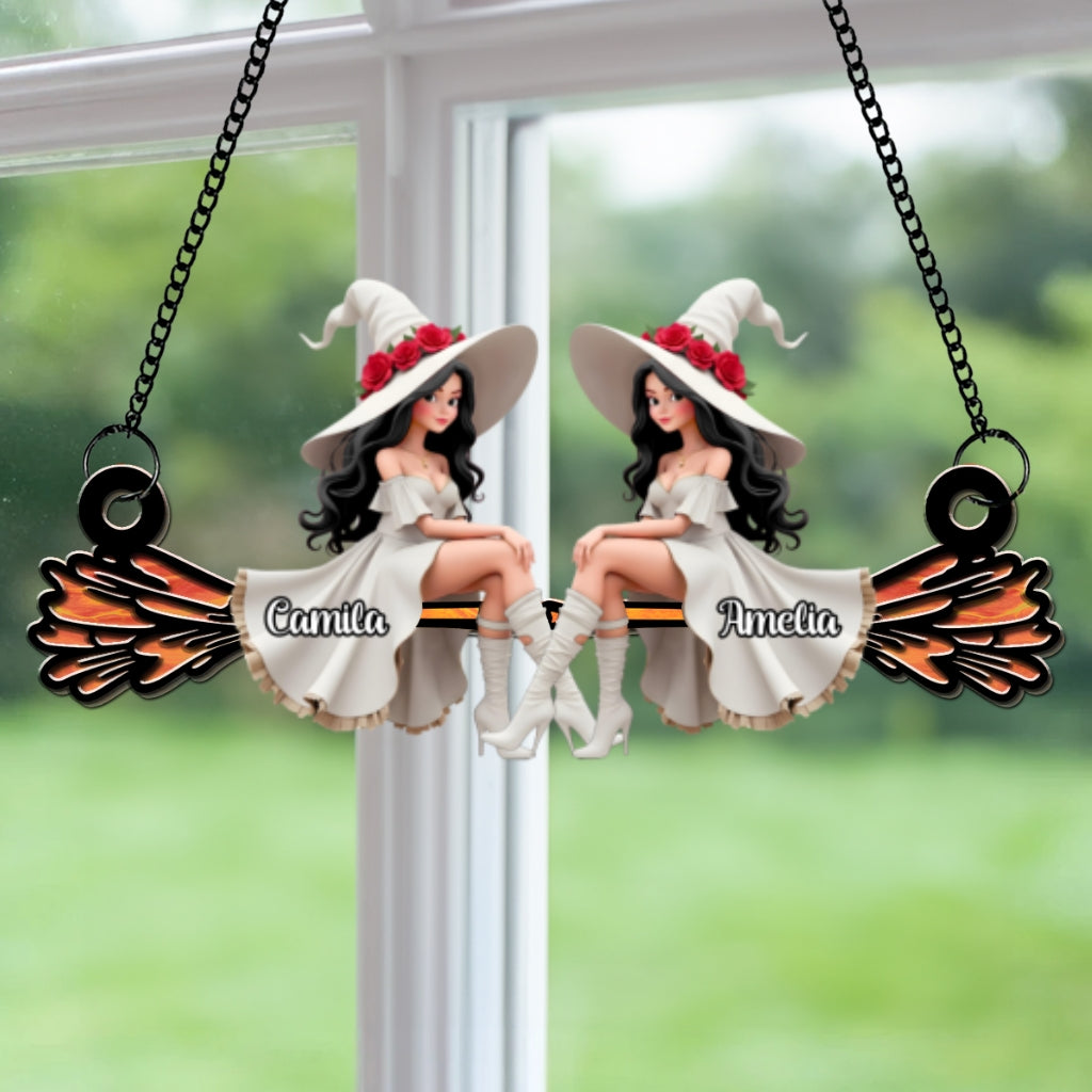 Magical Witchy Bestie - Personalized Suncatcher