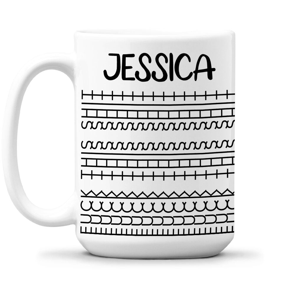 Custom Hidden Message Mug, Funny Gag Gift for Coworker Friend Girlfriend • Hidden Words Pure Poetry - Personalized Coffee Mug