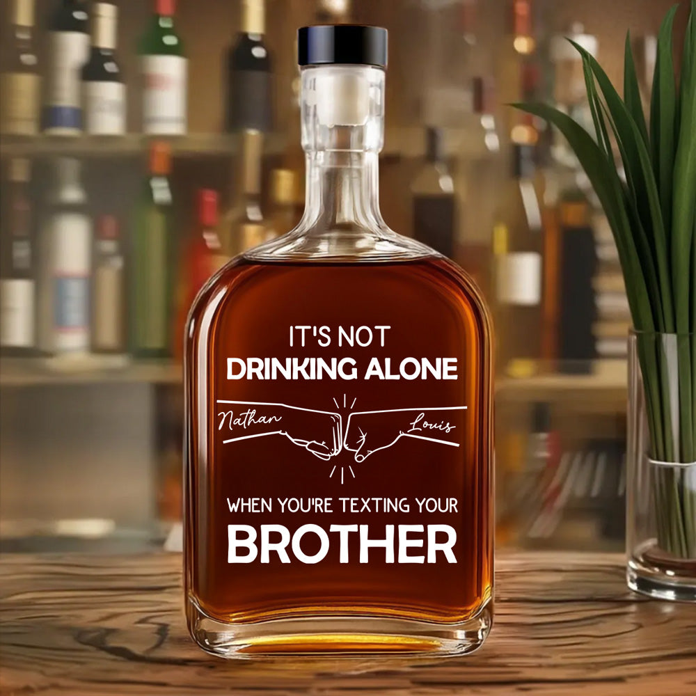 Wine And Brother - Personalized Spirits Decanter