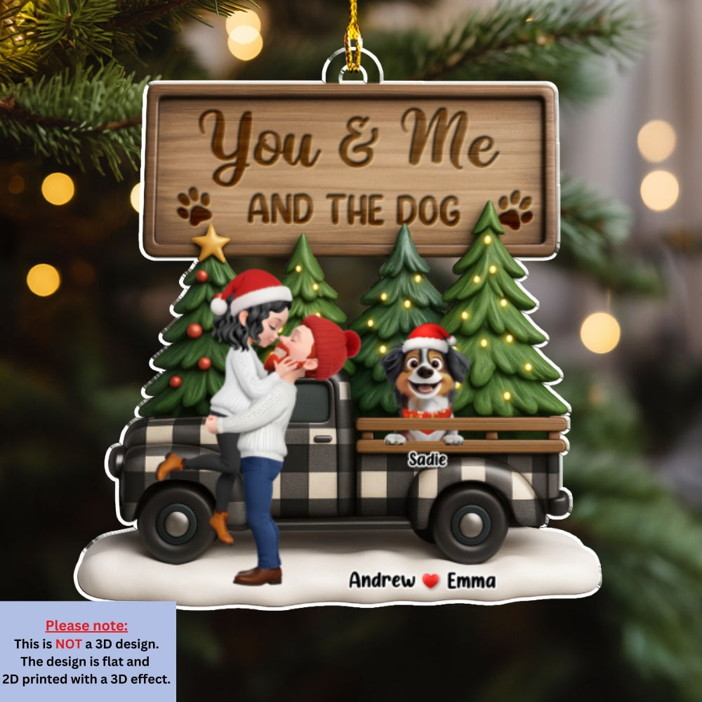 Custom Keepsake Christmas Ornament •  Our Little Family - Personalized Acrylic Ornament