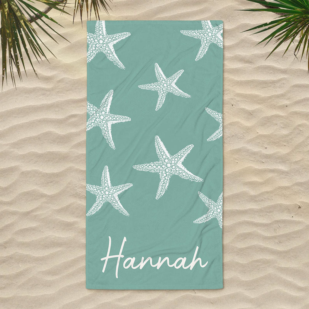 Summer Getaway - Personalized Beach Towel