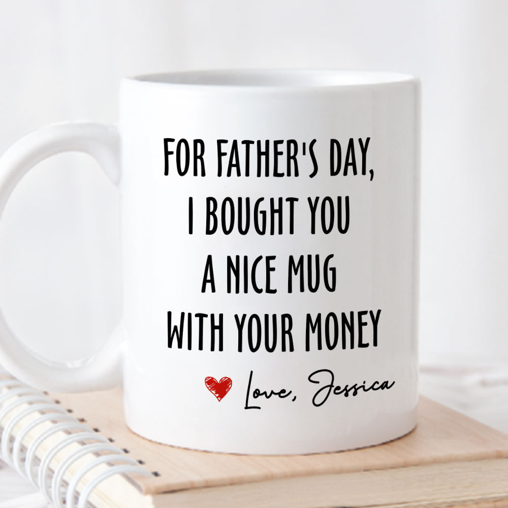 Custom Anniversary Keepsake Gifts For Couple • Mug For You - Personalized Coffee Mug