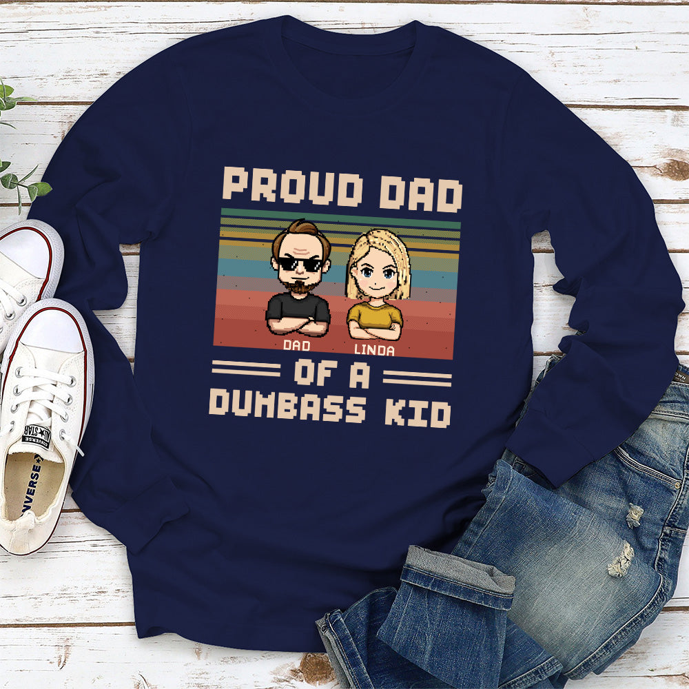 Custom Father's Day, Special Gift for Dad & Grandpa • Proud Dad Of A Few Kids - Personalized Shirt