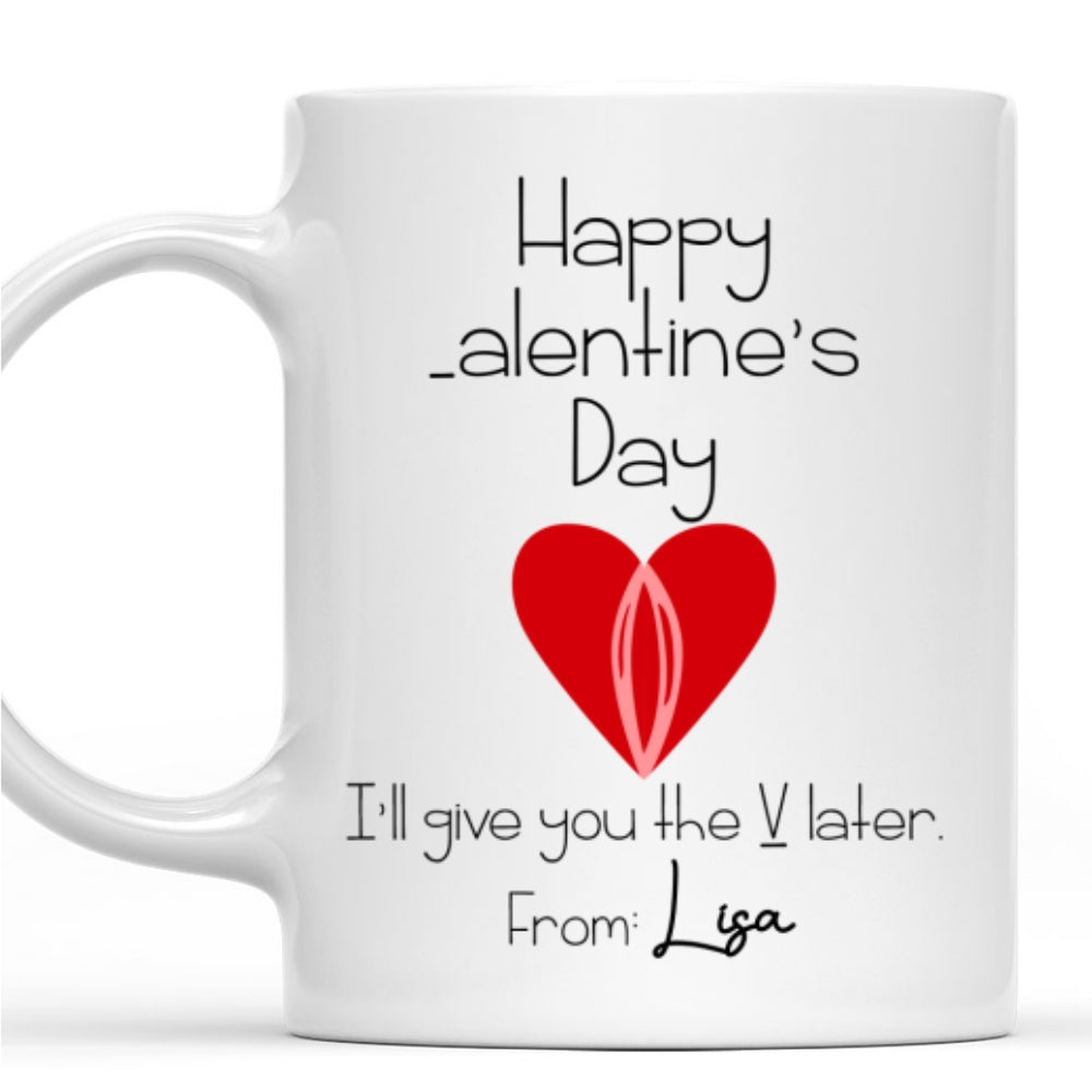 Custom Christmas & Birthday Keepsake Gift • My V - Personalized Coffee Mug