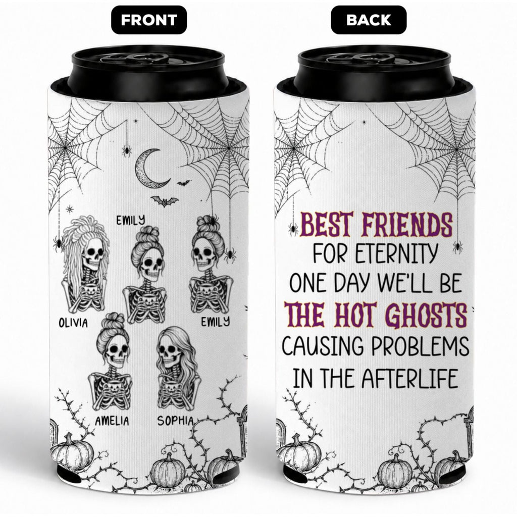 Partners in Fright - Personalized Skinny Can Cooler