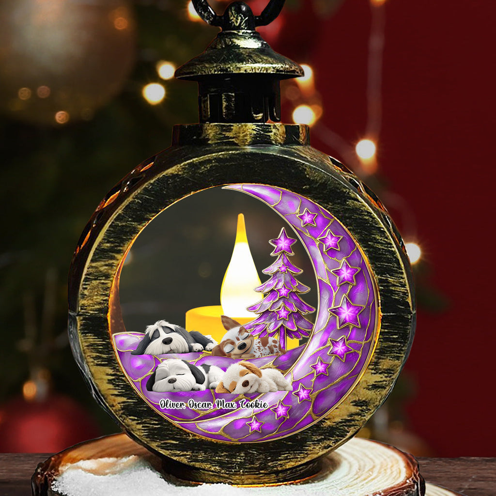 Custom Christmas Gifts for Loved Ones, Family Keepsake • Beside Pearl Of You - Personalized 3D Effect Christmas Lantern