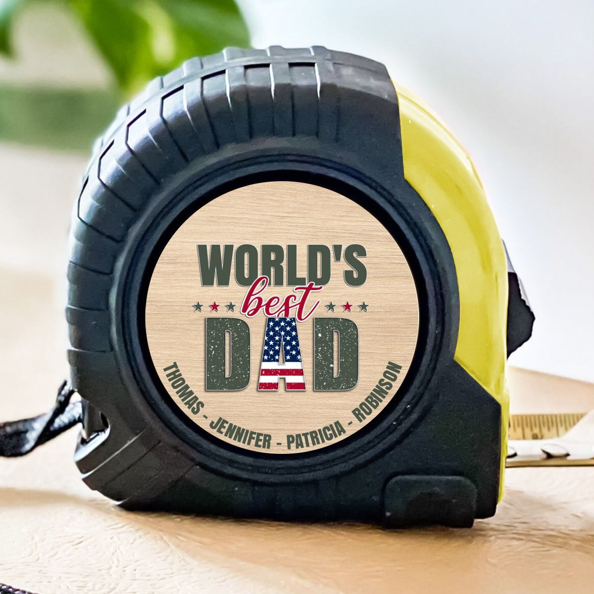 The Best Daddy - Personalized Tape Measure