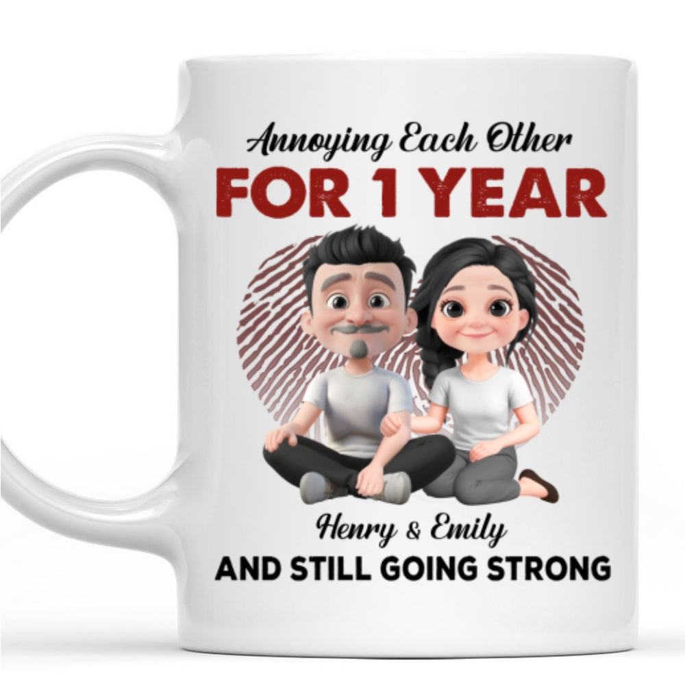 Custom Anniversary Keepsake Gifts For Couple • I Love You My Whole Life - Personalized Coffee Mug