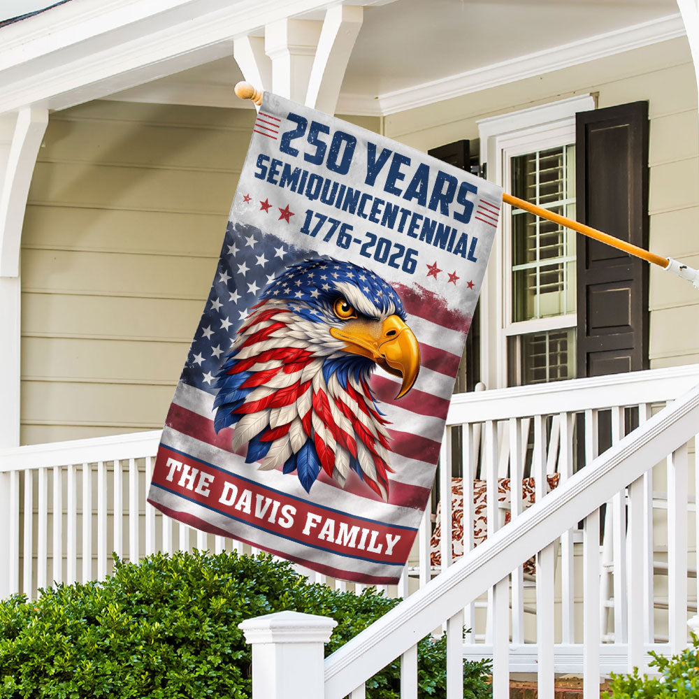 The Year We Remember - Personalized Flag