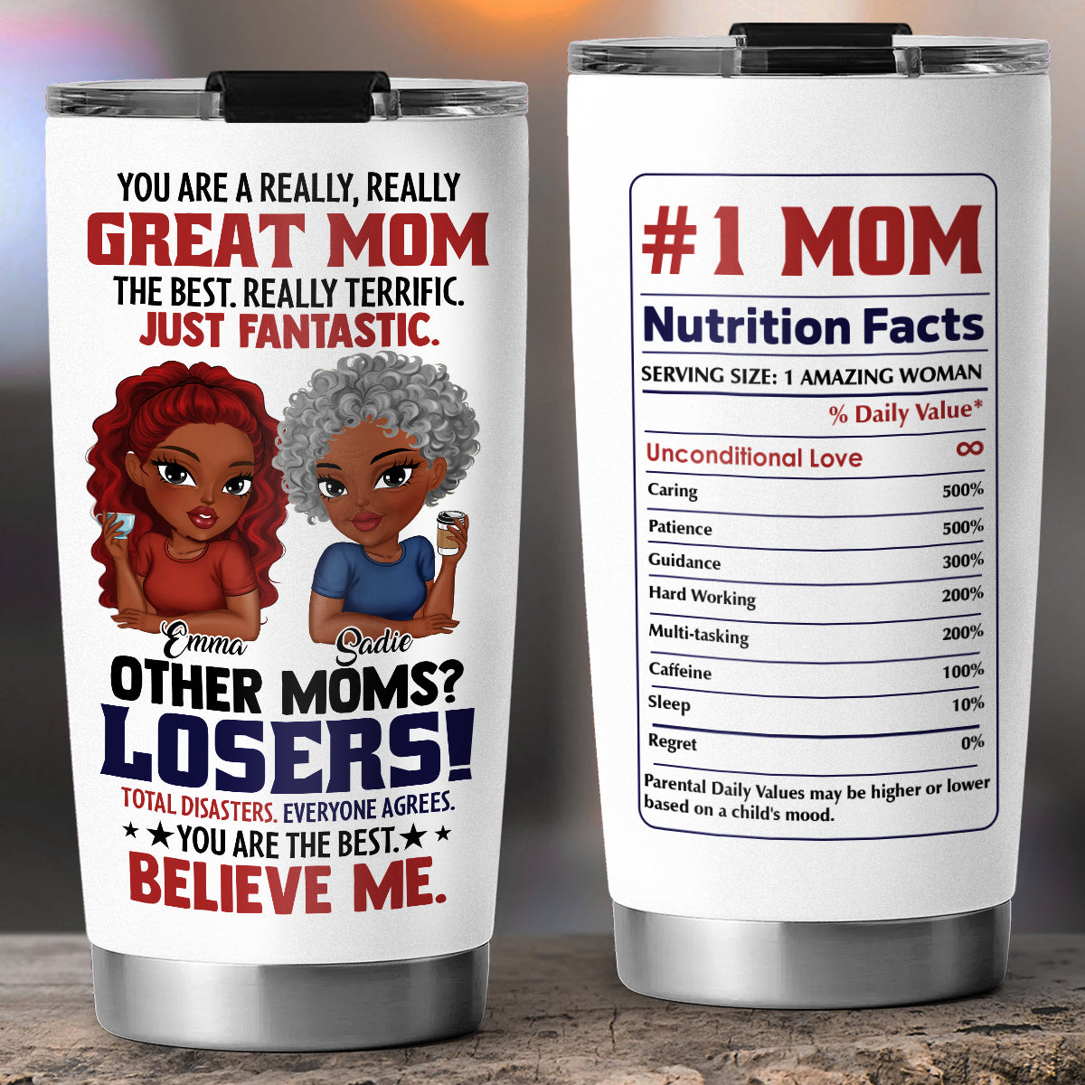 Custom Mother's Day Birthday Gifts For Mom • You Are A Really Great Mom - Personalized Tumbler