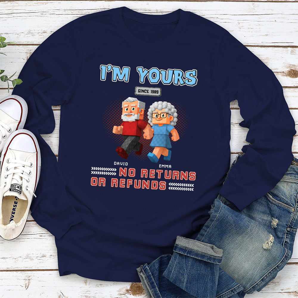 Custom Christmas Anniversary Keepsake Gifts For Husband • I Am Yours - Personalized Shirt