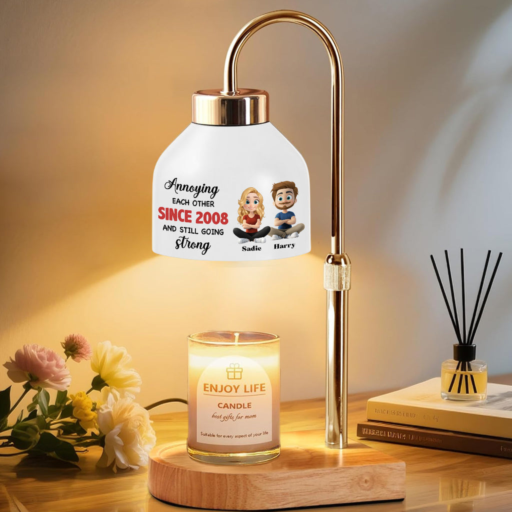 Together Forever - Personalized Candle Warmer Lamp