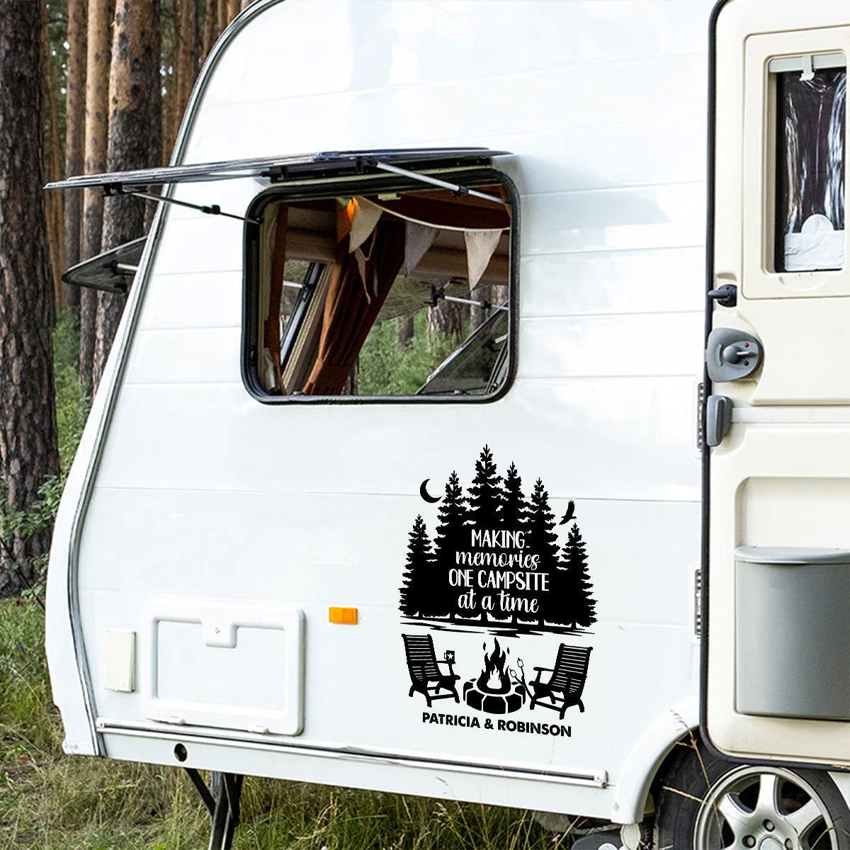 Our Happy Place - Personalized Decal
