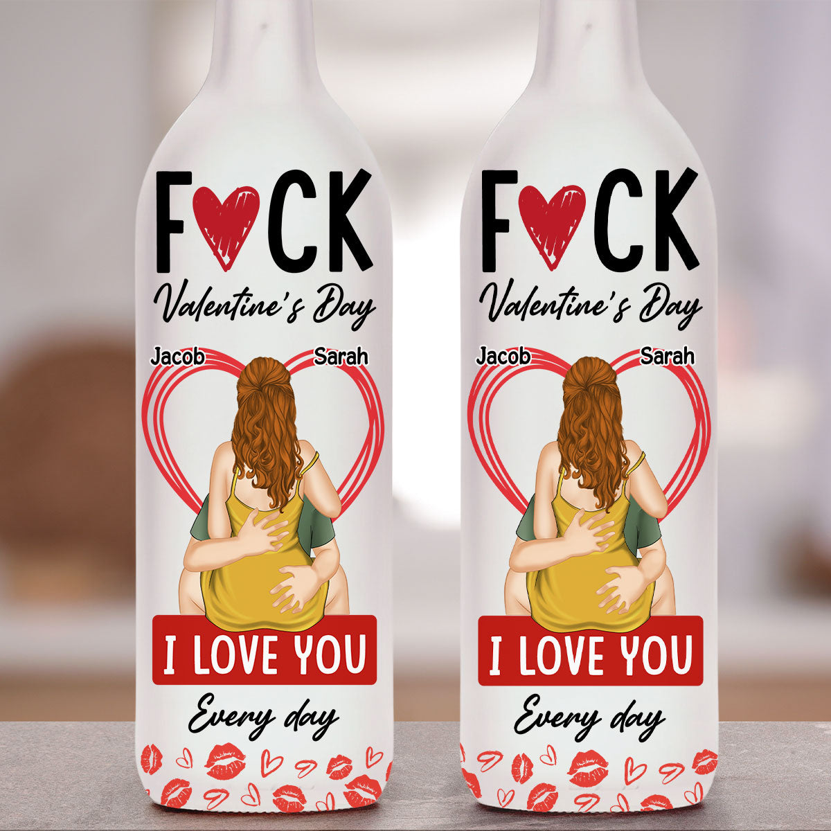 My Love Every Single Day - Personalized Bottle Lamp