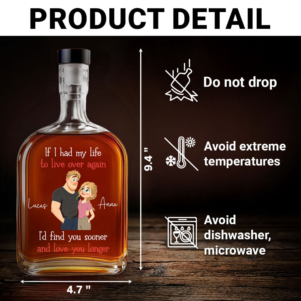 Love You So Much - Personalized Spirits Decanter