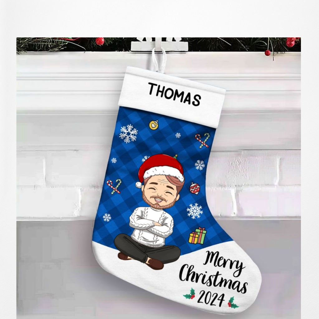 Custom Family Christmas Gifts, for Family Members, Holiday Decor • Christmas 2024 - Personalized Christmas Stocking