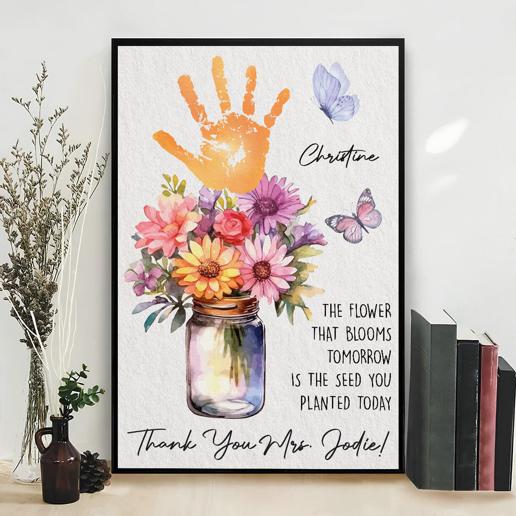 Knowledge Is A Seed Of Wisdom - Personalized Poster