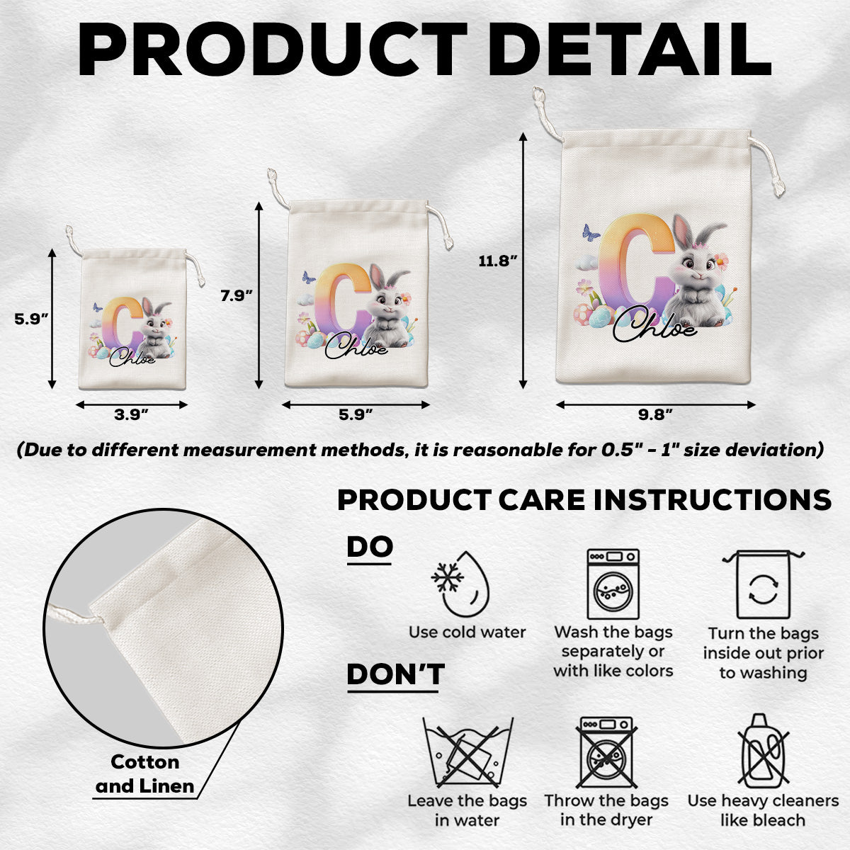 Egg-stra Special Easter - Personalized Favor Bag
