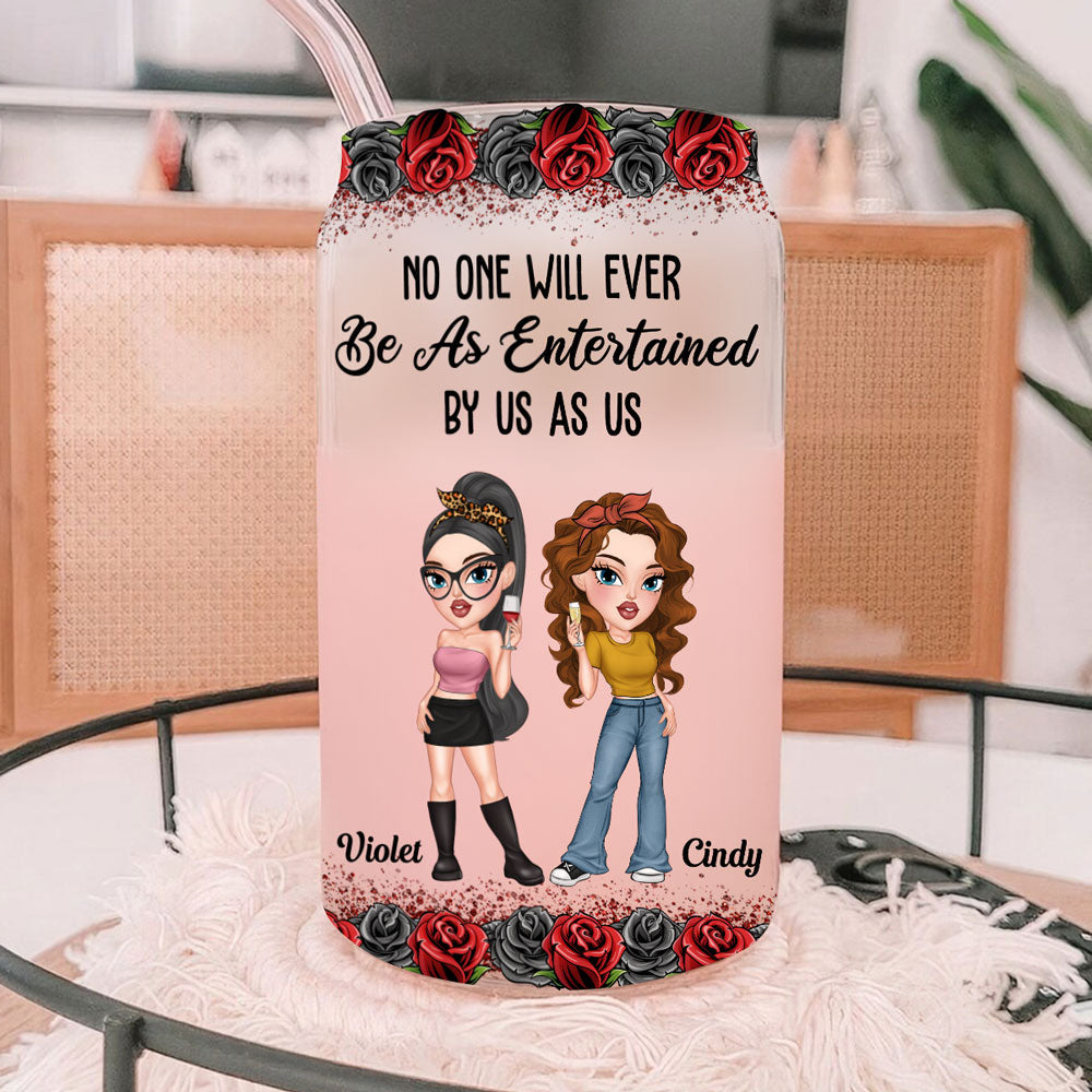 No One Will Ever - Personalized Glass Can