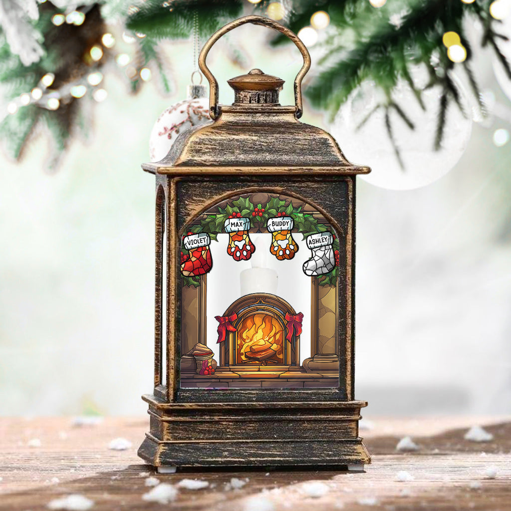 Warm Season - Personalized Christmas Wind Lamp