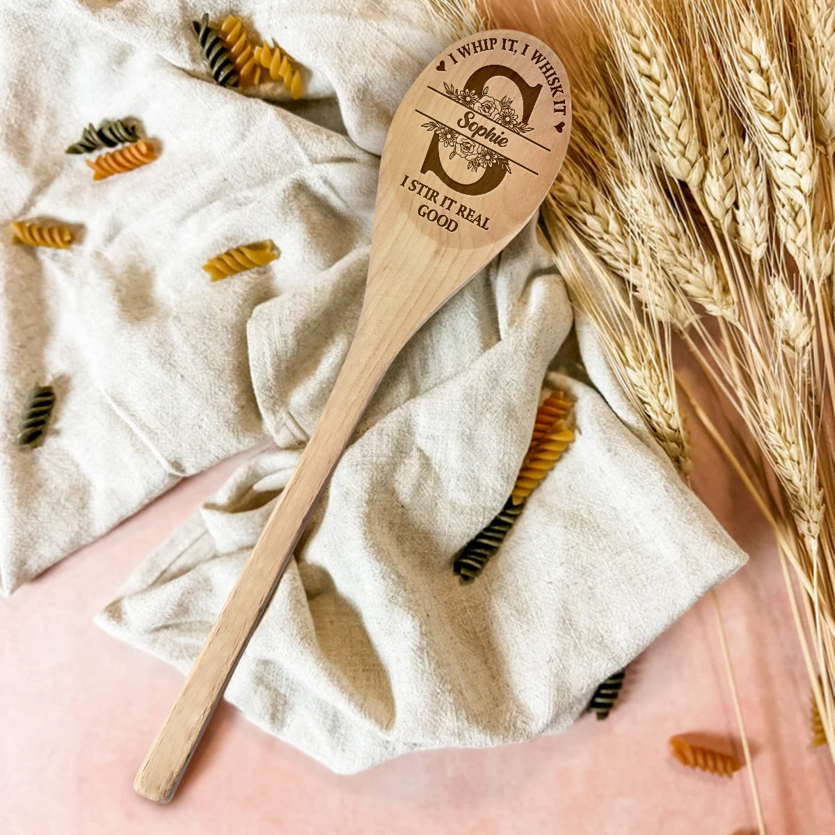 I Stir It Real Good - Personalized Engraved Wooden Spoon