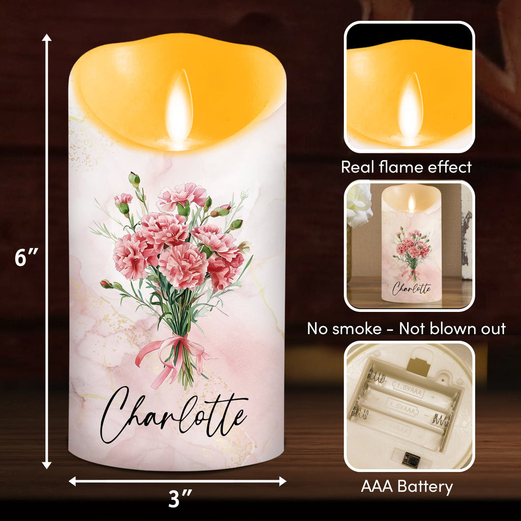 You Are Loved More Deeply - Personalized LED Candle