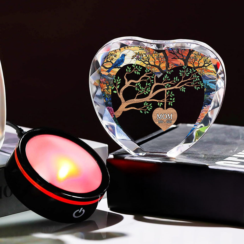In Heaven - Personalized Crystal Led Light