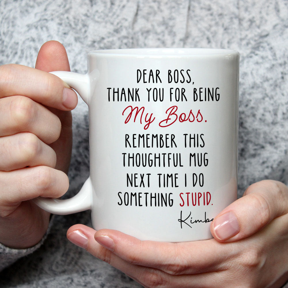 Custom Coworker, Christmas & Birthday Team Appreciation Gift • Consider This My Apology Advance - Personalized Coffee Mug
