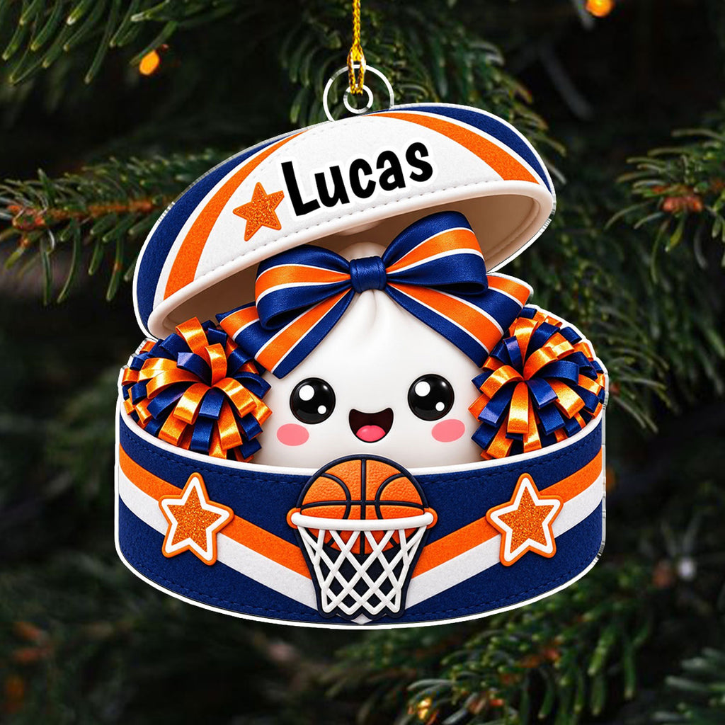 Custom Family Ornament, Christmas Gift for Family Members •  Little Holiday Spirit - Personalized Acrylic Ornament