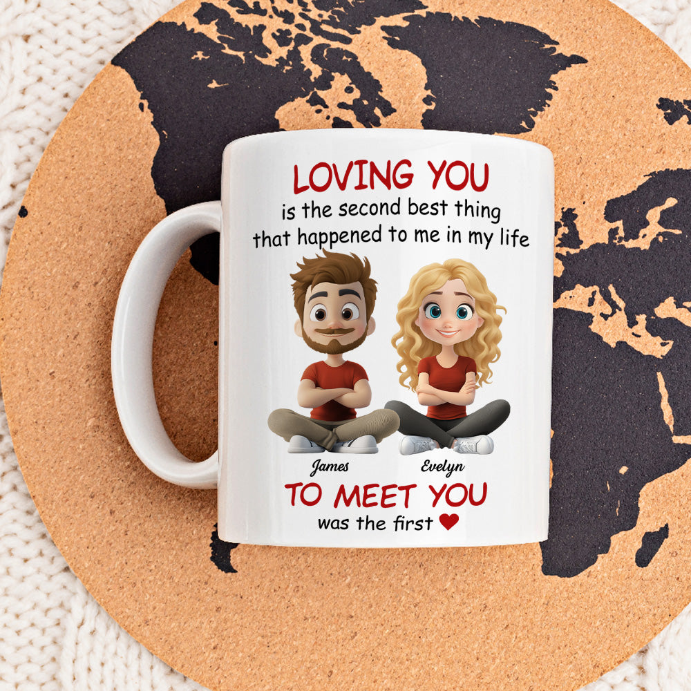Custom Anniversary Keepsake Gifts For Couple • You Are My Best Thing - Personalized Coffee Mug