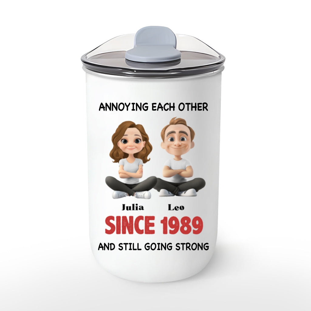 Custom Christmas Anniversary Gifts For Wife • Together Forever - Personalized 10oz Tumbler