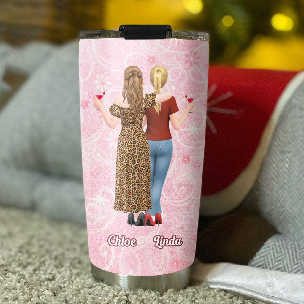 Custom Christmas Birthday Gifts For Best Friend • I Will Pick You After - Personalized Tumbler
