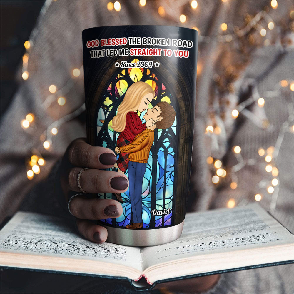 God Blessed - Personalized Tumbler