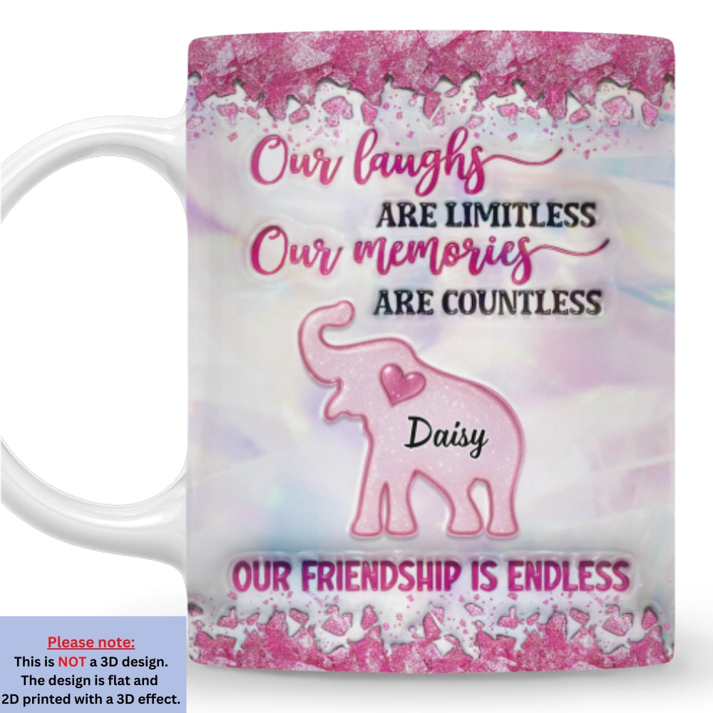 Custom Christmas & Birthday Gift for Brother & Sister • Together As Us - Personalized 3D Inflated Effect Coffee Mug
