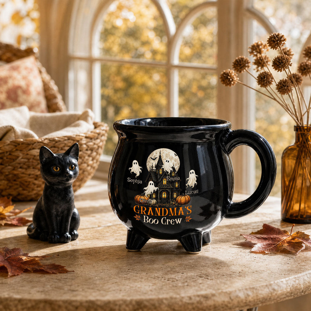 Grandma Boo Crew - Personalized Cauldron Mug