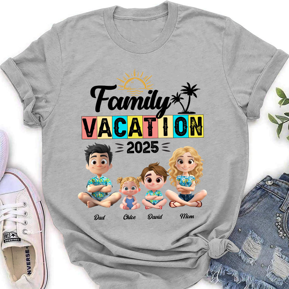 Custom Anniversary Keepsake Gifts For Couple • Our Trip - Personalized Shirt