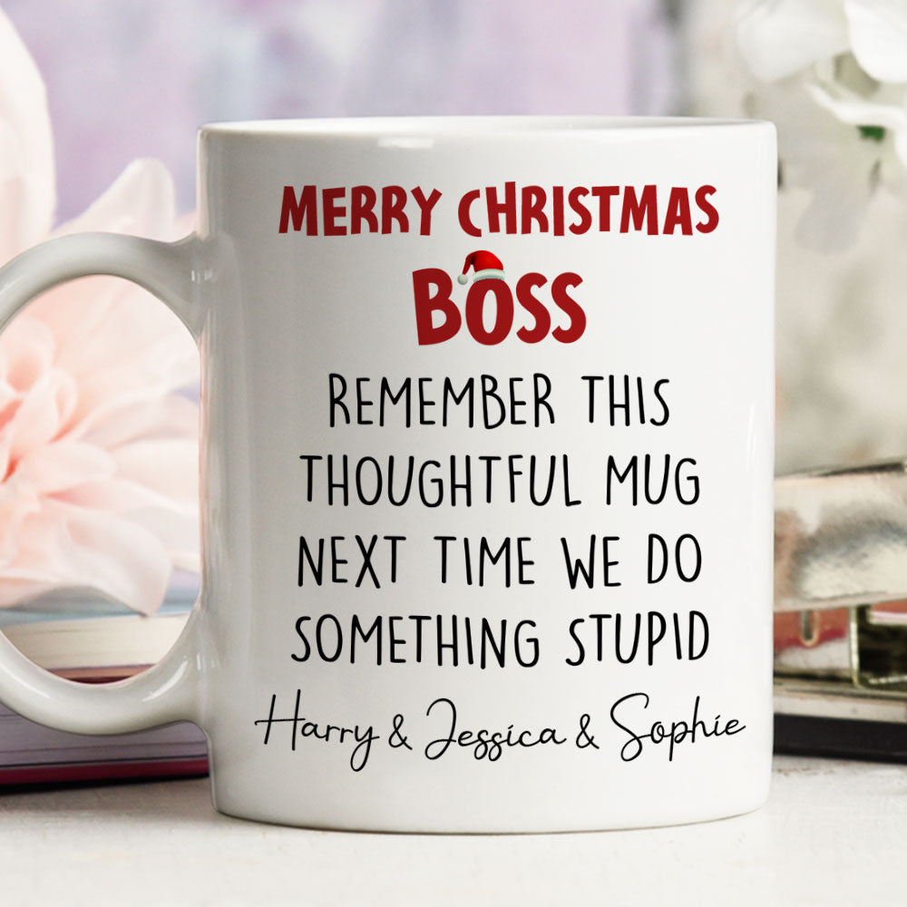 Custom Coworker, Christmas & Birthday Team Appreciation Gift • Thoughtful Gift For You - Personalized Coffee Mug