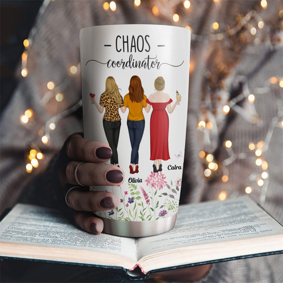 Custom Christmas Birthday Team Appreciation Gifts For Coworker • Chaos Coordinator - Personalized Tumbler