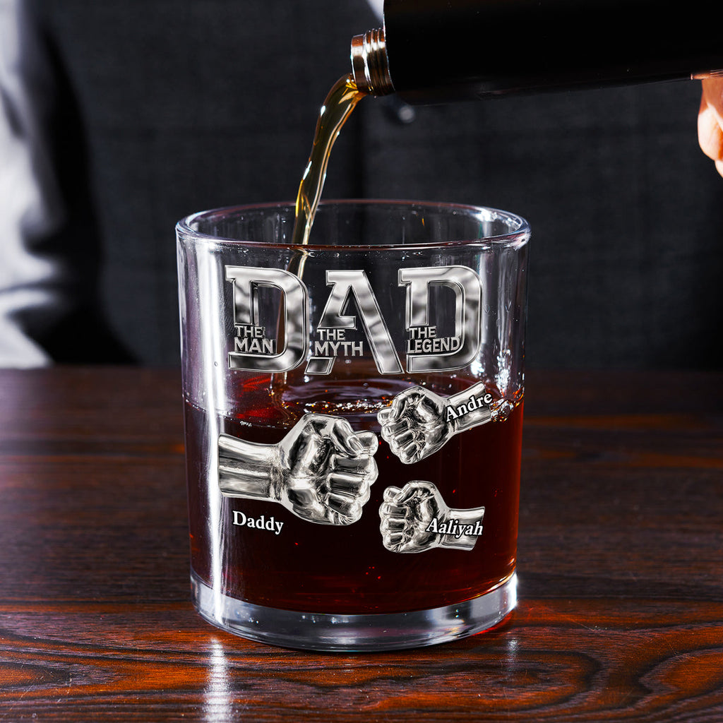 The Legend - Personalized Whiskey Glass