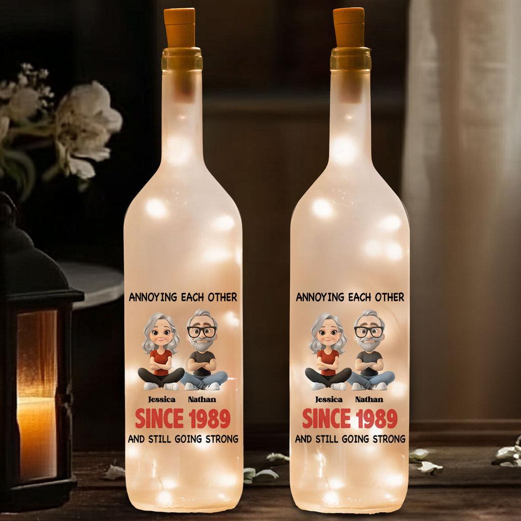 Together Forever - Personalized Bottle Lamp
