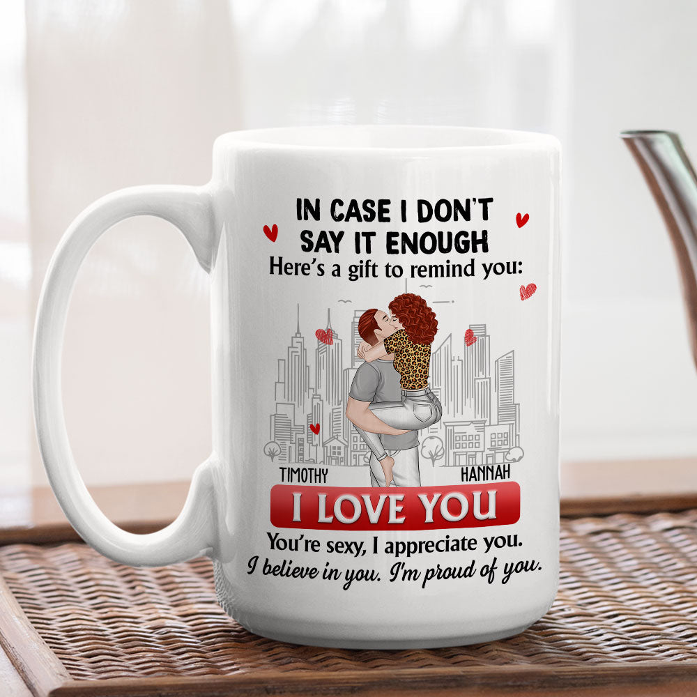 Custom Anniversary Keepsake Gifts For Couple • I Love You Always - Personalized Coffee Mug