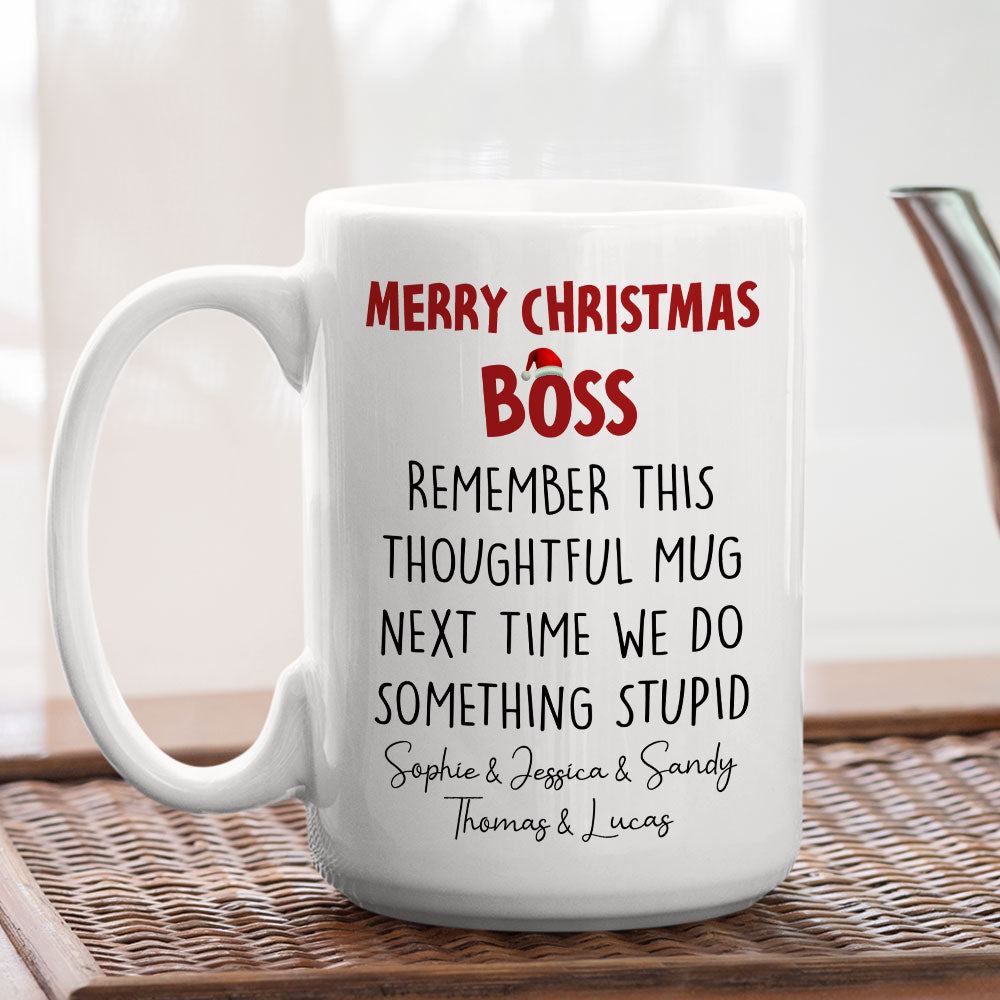 Custom Coworker, Christmas & Birthday Team Appreciation Gift • Thoughtful Gift For You - Personalized Coffee Mug