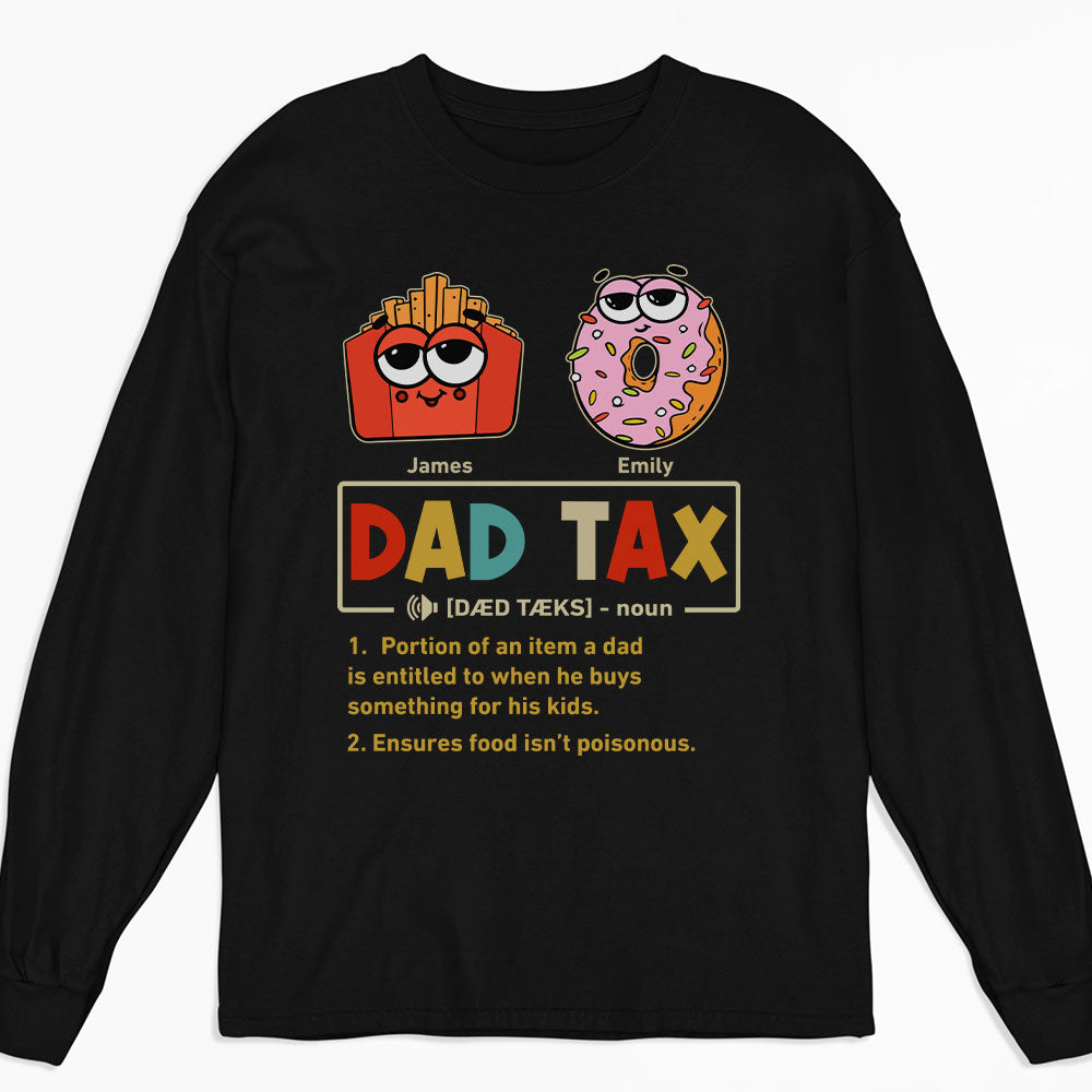 Custom Father's Day, Special Gift for Dad & Grandpa • Taste Test Approved By Dad - Personalized Shirt