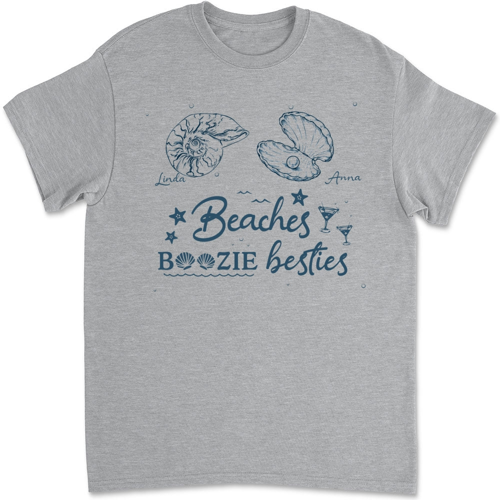 Custom Best Friend, Christmas & Birthday Friendship Keepsake Gift • Ocean Treasures - Personalized Shirt