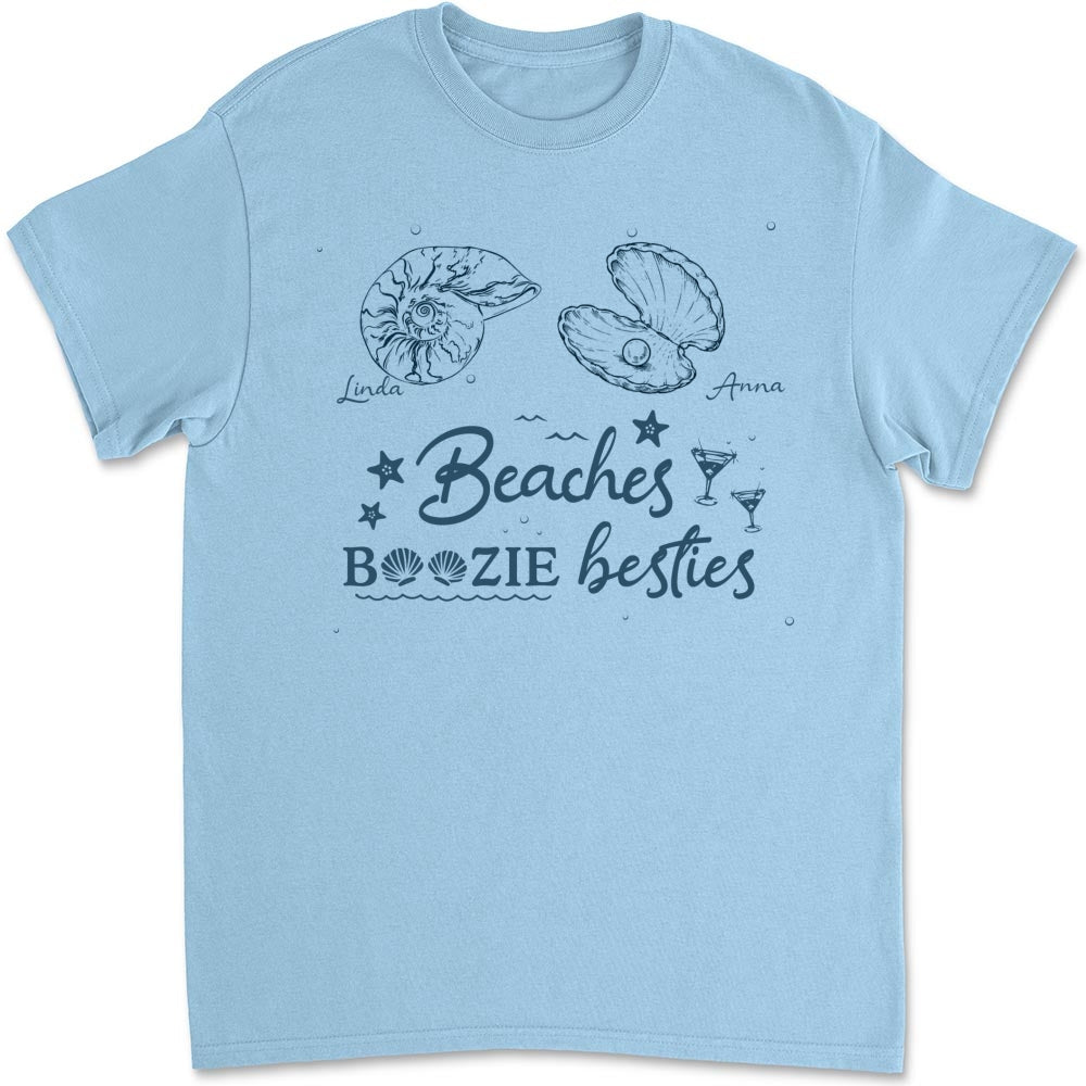 Custom Best Friend, Christmas & Birthday Friendship Keepsake Gift • Ocean Treasures - Personalized Shirt