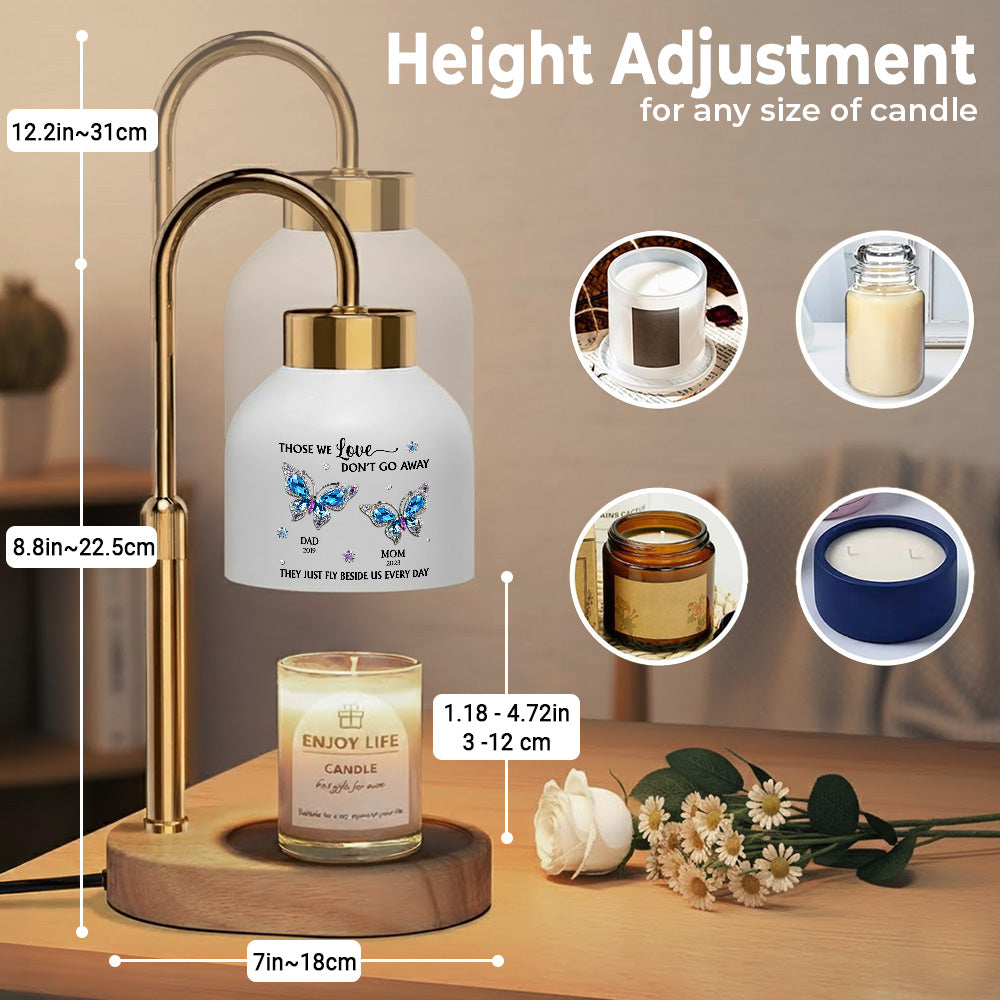 Beside You Every Day - Personalized Candle Warmer Lamp