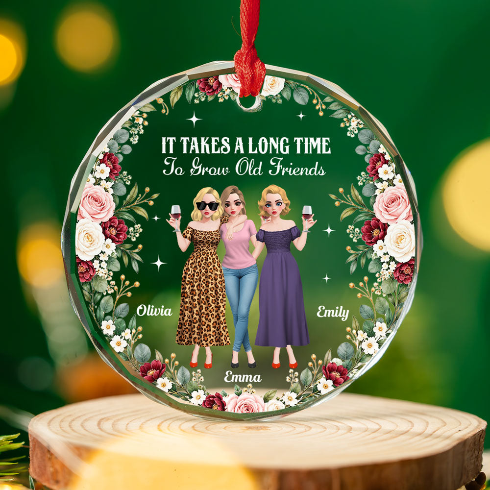 Custom Keepsake Christmas Ornament •  No One Like You - Personalized Glass Ornament